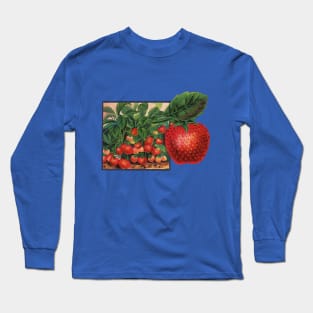 Vintage Strawberries Long Sleeve T-Shirt